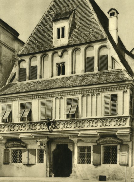 The Bummerlhaus, Steyr an der Enns, Upper Austria, c1935. Creator: Unknown.