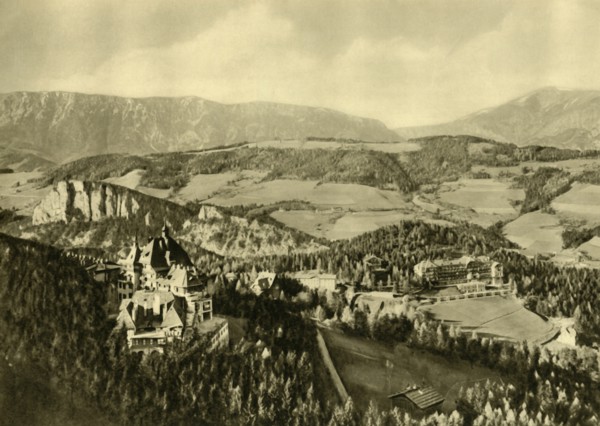 The Schneeberg and the Rax mountain range, Semmering, Lower Austria, c1935. Creator: Unknown.