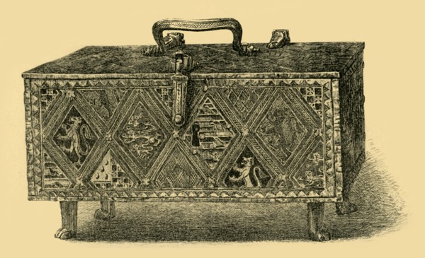 The Valence Casket, c1305-1312, (1881).  Creator: W Harbutt.