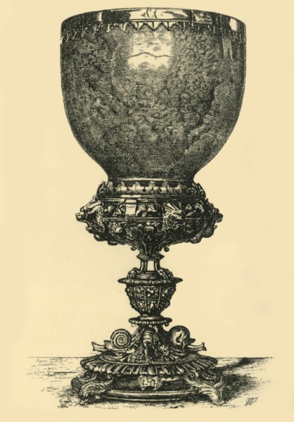 Agate cup, (1881). Creator: W. M. McGill.