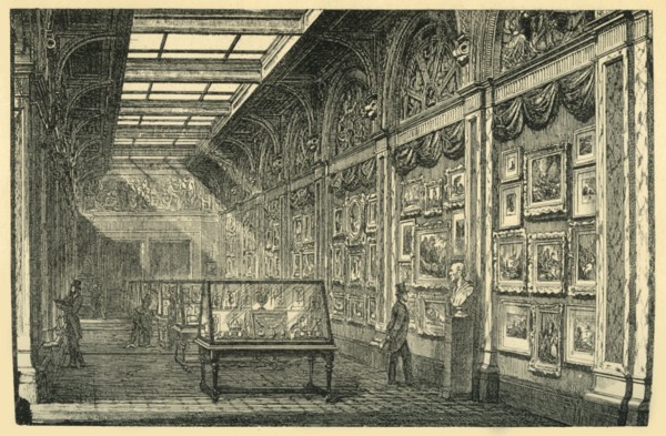 'Water-Colour Gallery', 1860s, (1881). Creator: Unknown.