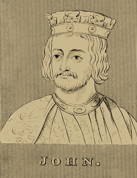 'John', (1166-1216), 1830. Creator: Unknown.