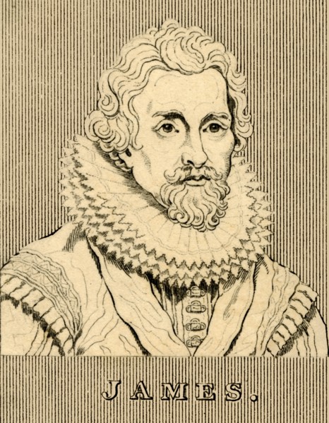 'James', (1566- 1625), 1830. Creator: Unknown.