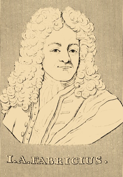 'I. A. Fabricius', (1668-1736), 1830. Creator: Unknown.