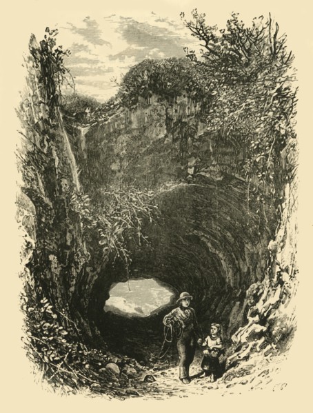 'Cave at Pegwell Bay', 1898. Creator: Unknown.