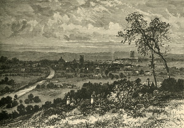 'Leeds in the Early Part of the Eighteenth Century', 1898. Creator: Unknown.