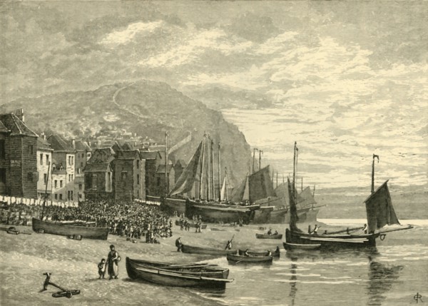 'Hastings: The Fishermen's Quarter', 1898. Creator: Unknown.