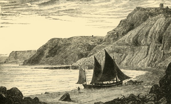 'Cliffs near Whitby', 1898. Creator: Unknown.