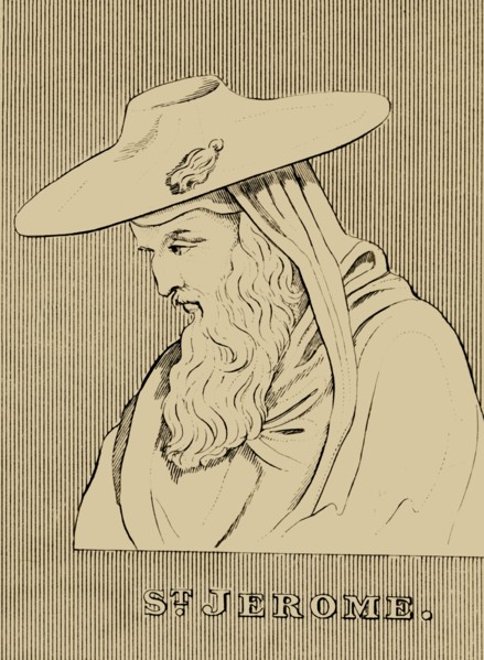 'St. Jerome',  (c347- 420), 1830. Creator: Unknown.