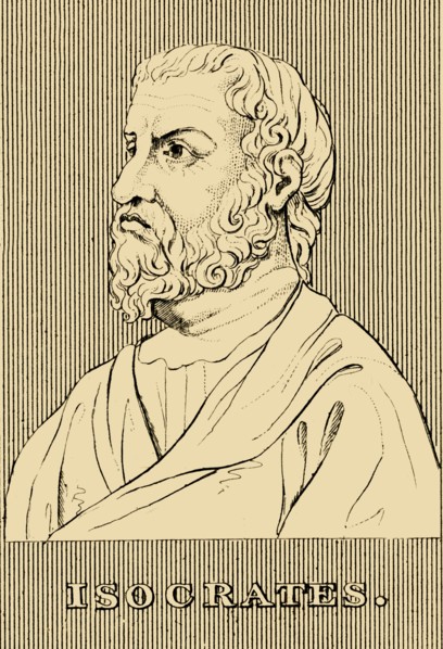'Isocrates', (436-338 BC), 1830. Creator: Unknown.