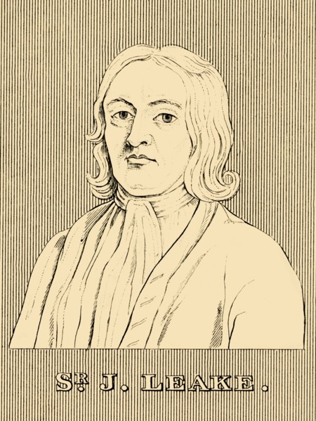 'Sir J Leake', (1656-1720), 1830. Creator: Unknown.