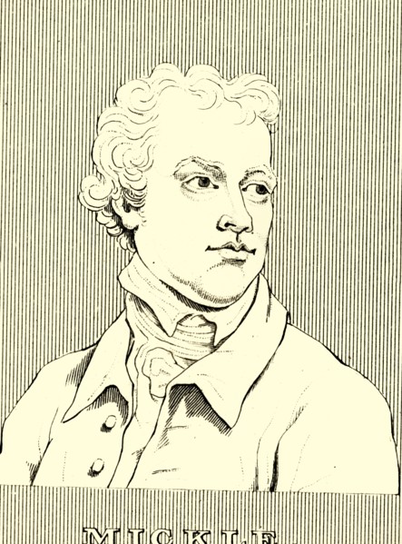 'Mickle', (1734-1788), 1830. Creator: Unknown.