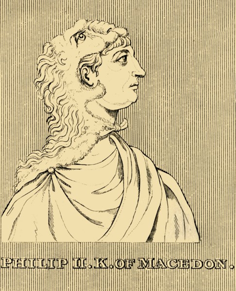 'Philip II King of Macedon', (382-336 BC), 1830. Creator: Unknown.