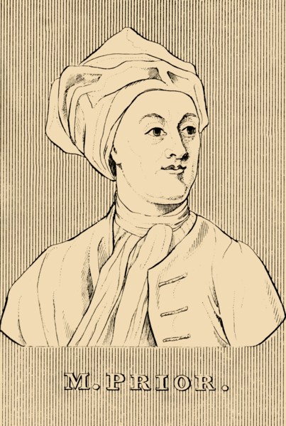 'M. Prior', (1664-1721), 1830. Creator: Unknown.