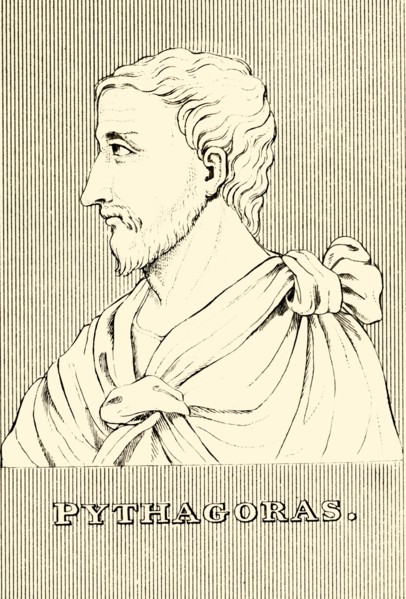 'Pythagoras',  (c570-c495 BC), 1830. Creator: Unknown.