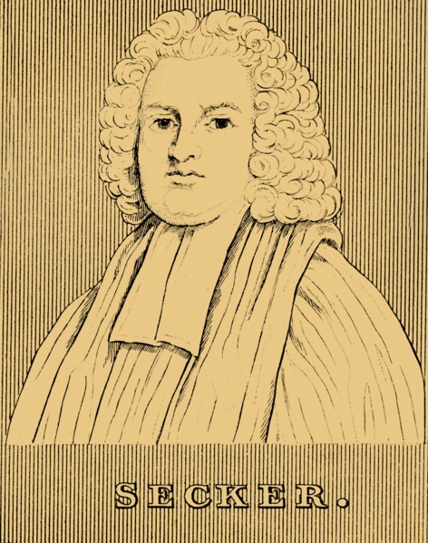 'Secker', (1693-1768), 1830. Creator: Unknown.