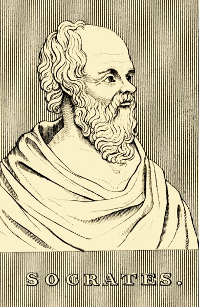 'Socrates', (c470-399 BC), 1830. Creator: Unknown.
