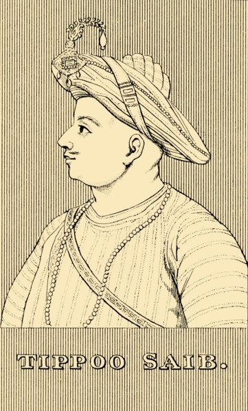 'Tippoo Saib', (1750-1799), 1830. Creator: Unknown.