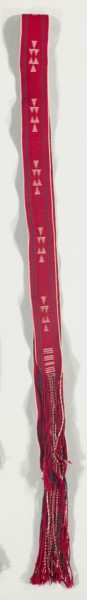 Navajo Style Belt/Sash, c 1890-1917. Creator: Unknown.