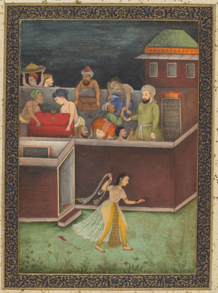 A House Burgled at Night, c. 1700. Creator: Unknown.