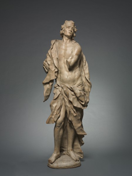 A Saint, c. 1730. Creator: Diego Francesco Carlone (Italian, 1674-1750), follower of.