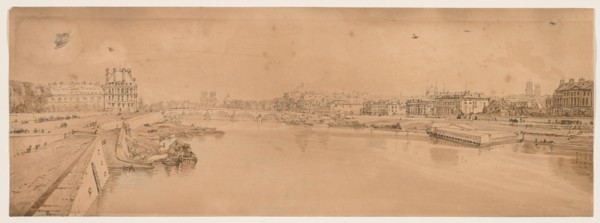A Selection of Twenty of the Most Picturesque Views in Paris?, 1802. Creator: Thomas Girtin (British, 1775-1802).