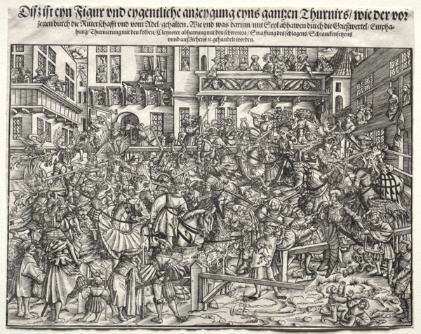 A Tournament, 1500s. Creator: Unknown.