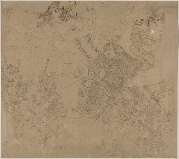 Album of Daoist and Buddhist Themes: Search the Mountain: Leaf 41, 1200s. Creator: Unknown.