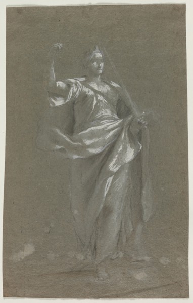 Allegorical Figure, 1800s?. Creator: Anonymous.