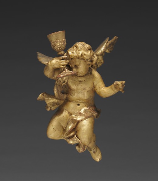 Altarpiece with Relics - Putto, middle right, c. 1735-1740. Creator: Joseph Matthias Götz (German, 1696-1760); Workshop, and.