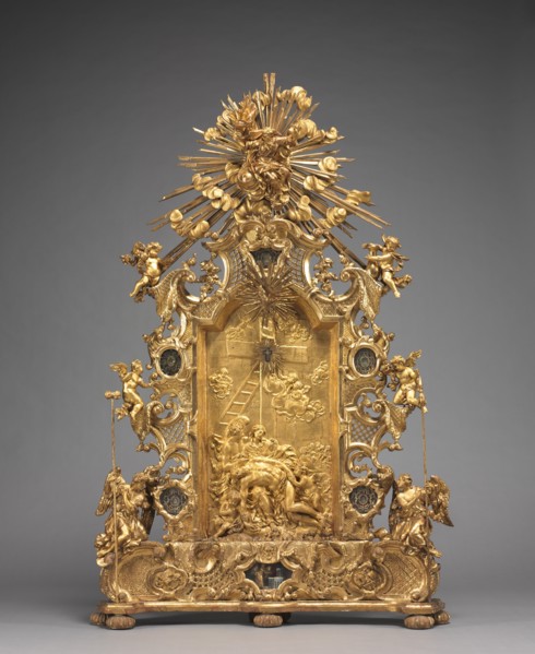 Altarpiece with Relics, c. 1735-1740. Creator: Joseph Matthias Götz (German, 1696-1760); Workshop, and.