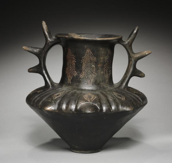 Amphora with Spiked Handles, 700-675. Creator: Unknown.
