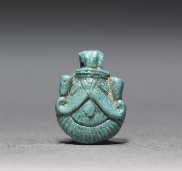 Amulet of a Palmette, 1540-1296 BC. Creator: Unknown.
