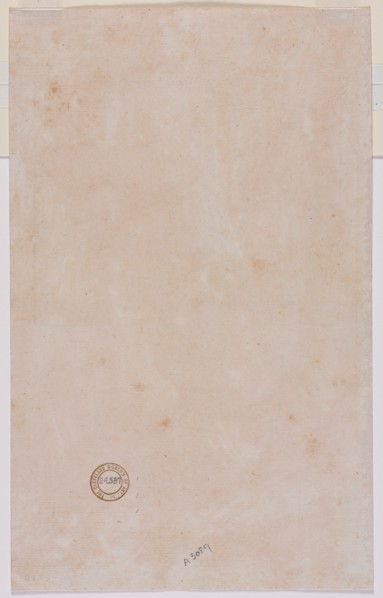 Architectural Plan (verso), mid 1500s. Creator: Luzio Romano (Italian, active 1528-75).