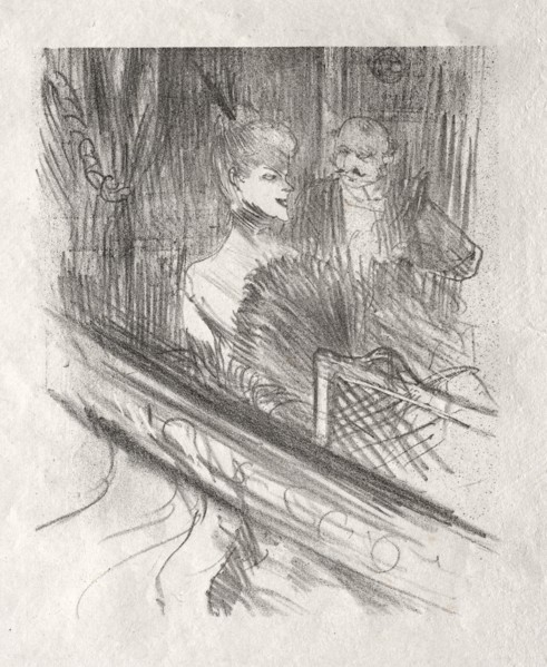 Au pied du Sinaï: Le Baron Moïse, 1898. Creator: Henri de Toulouse-Lautrec (French, 1864-1901).