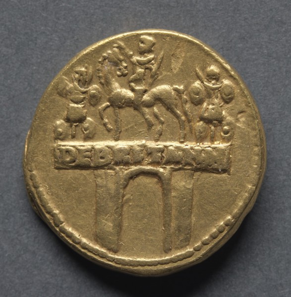 Aureus (reverse), 47-48. Creator: Unknown.
