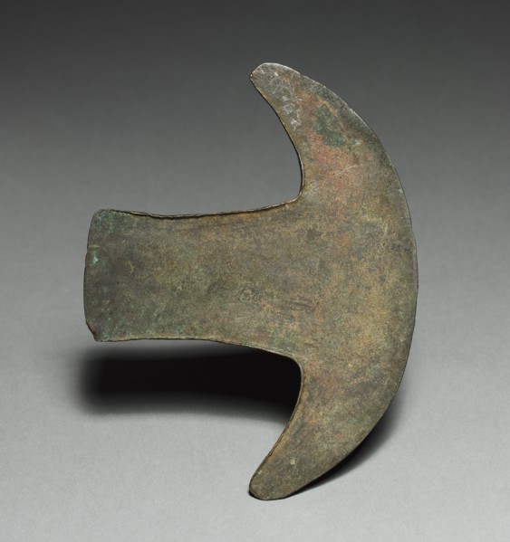 Axe-shaped Implement, 1200-1519. Creator: Unknown.