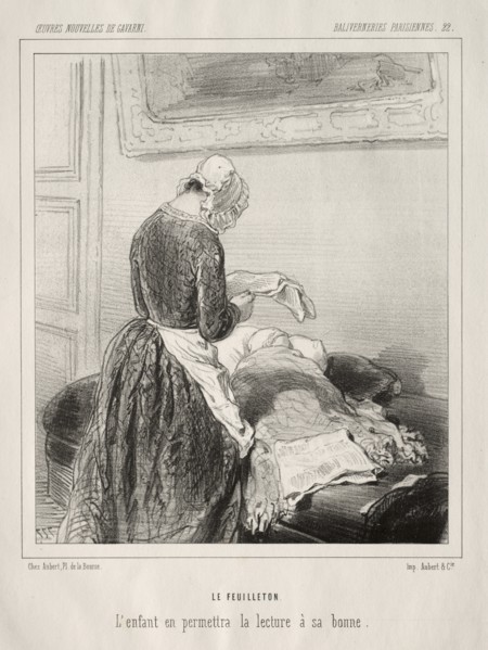 Baliverneries Parisiennes. Creator: Paul Gavarni (French, 1804-1866).