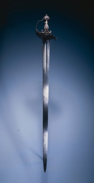 Basket-Hilt Broadsword ("Mortuary Sword"), hilt: c. 1640-1650; blade: 18th Century. Creator: Unknown.