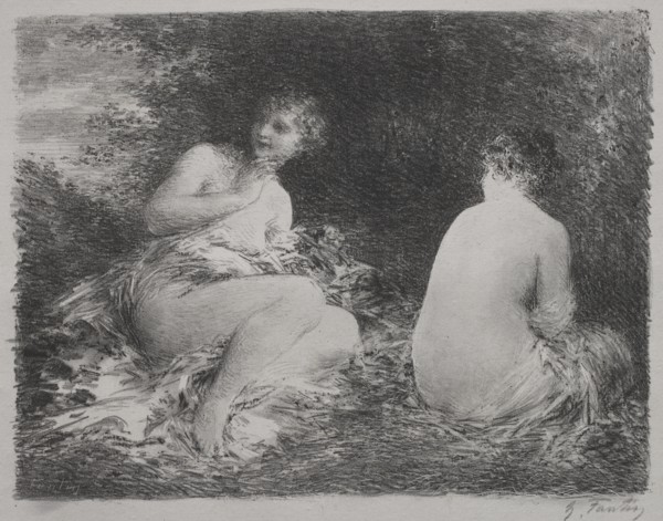 Bathers, 1899. Creator: Henri Fantin-Latour (French, 1836-1904).