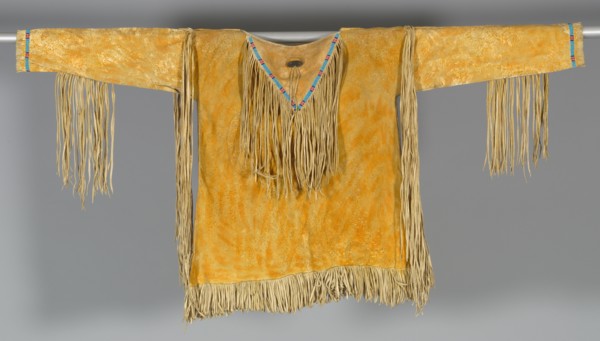 Beaded Shirt, late 1800s. Creator: Unknown.
