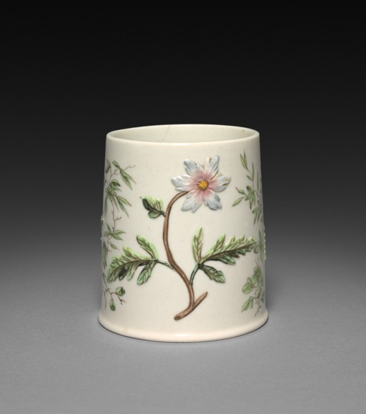 Beaker-Shaped Vessel, c. 1745. Creator: Capo di Monte Factory (Italian).