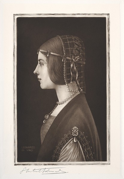 Beatrice DEste, 19th-20th century. Creator: Samuel Arlent-Edwards (American, 1862-1938).
