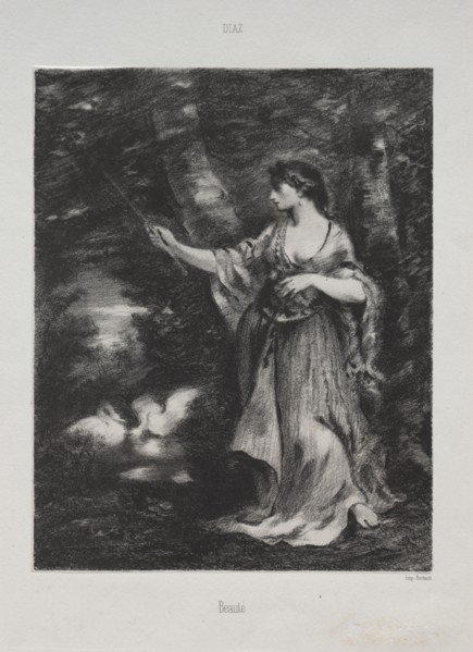 Beauté. Creator: Narcisse Diaz de la Peña (French, 1807-1876).