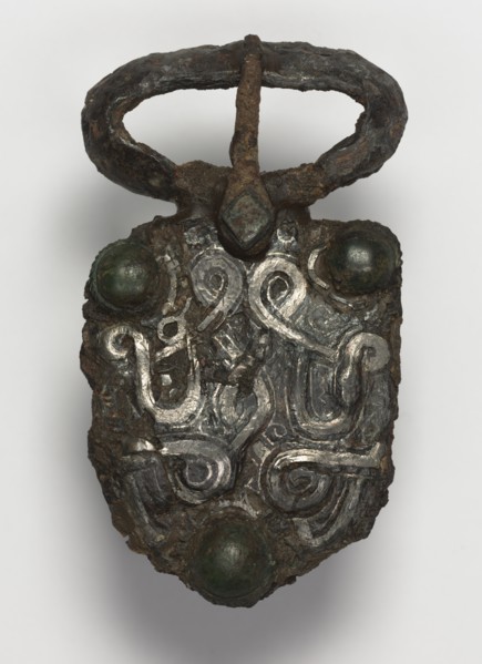 Belt Buckle and Tab, 600s. Creator: Unknown.