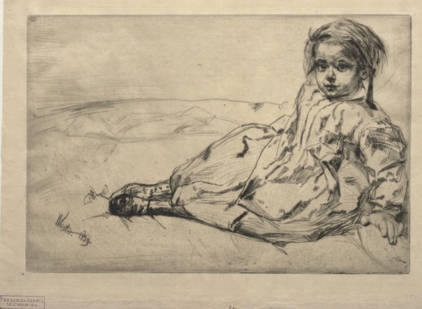 Bibi Valentin. Creator: James McNeill Whistler (American, 1834-1903).