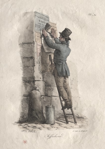 Bill Poster. Creator: Carle Vernet (French, 1758-1836).