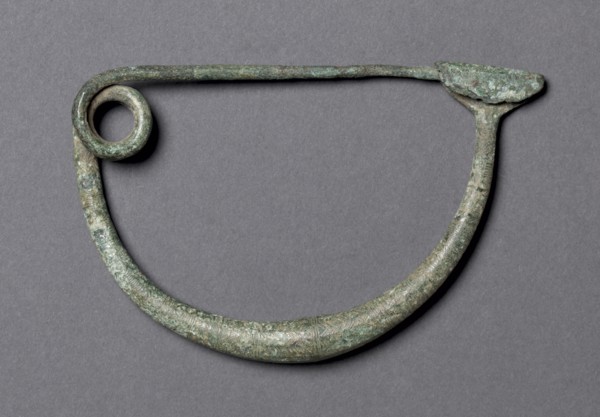 Boat-Shaped Fibula, 900-800 BC. Creator: Unknown.