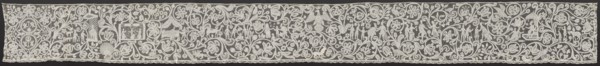 Bobbin Lace Flounce: Punto di Milano, 18th century. Creator: Unknown.