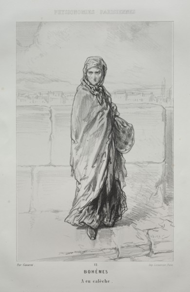 Bohèmes. Creator: Paul Gavarni (French, 1804-1866).